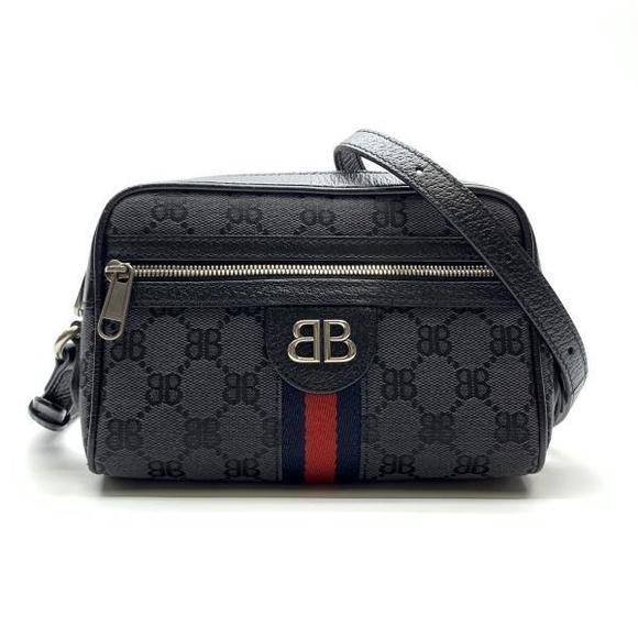Balenciaga Metallic Edge City Leather Shoulder Bag Grey - Picture 1 of 9